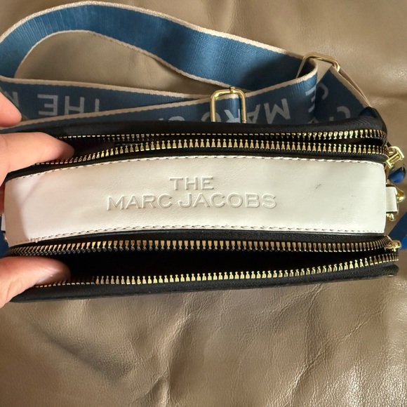 Marc Jacobs Snapshot Camera Bag – Colorblock Blue/White/Yellow - Picture 5 of 8